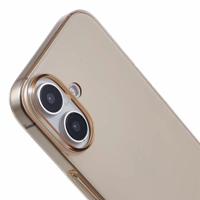 ShopCaseCart Premium Case iPhone 16 Protective cover Streamlined Hard PC Transparent Impact-resistant Phone Guard