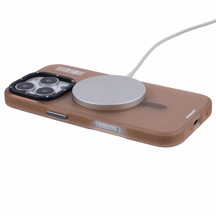 YOUNGKIT For iPhone 16 Pro Max Case Compatible with MagSafe PET+TPU Matte Back Phone Cover