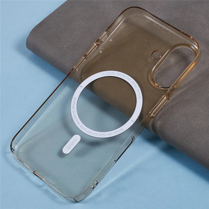 X-LEVEL For iPhone 16 Plus Magnetic Case Slim Shockproof Hard PC Clear Phone Cover