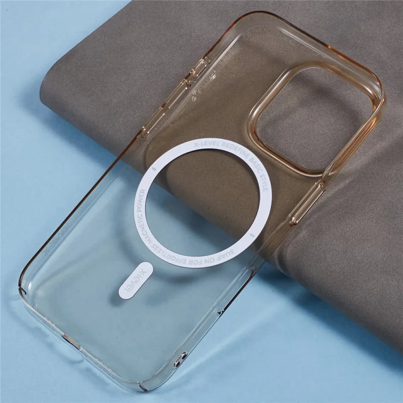 ShopCaseCart Premium Case iPhone 16 Pro Snap-on Protective cover Transparent Back Streamlined Hard PC Phone Guard