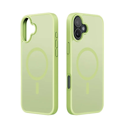 DUX DUCIS Yind Series For iPhone 16 Plus Case Compatible with MagSafe PC+TPU Matte Phone Cover
