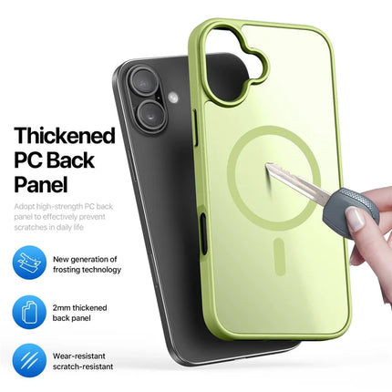 DUX DUCIS Yind Series For iPhone 16 Plus Case Compatible with MagSafe PC+TPU Matte Phone Cover