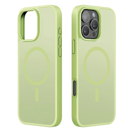 DUX DUCIS Yind Series For iPhone 16 Pro Max Magnetic Case TPU Frame Matte PC Back Phone Cover