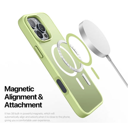 DUX DUCIS Yind Series For iPhone 16 Pro Max Magnetic Case TPU Frame Matte PC Back Phone Cover