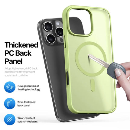 DUX DUCIS Yind Series For iPhone 16 Pro Max Magnetic Case TPU Frame Matte PC Back Phone Cover