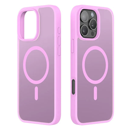 DUX DUCIS Yind Series For iPhone 16 Pro Max Magnetic Case TPU Frame Matte PC Back Phone Cover