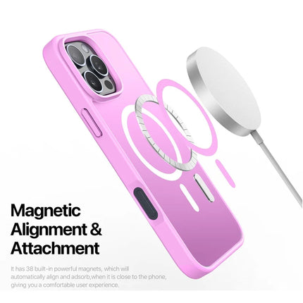 DUX DUCIS Yind Series For iPhone 16 Pro Max Magnetic Case TPU Frame Matte PC Back Phone Cover