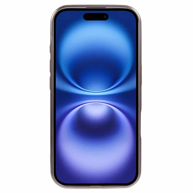 For iPhone 16 Plus Case Matte Electroplating Phone Cover Compatible with MagSafe