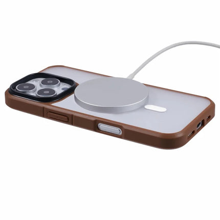 X-LEVEL For iPhone 16 Pro Max Case Compatible with MagSafe PC+TPU Matte Phone Cover