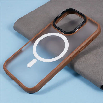 X-LEVEL For iPhone 16 Pro Max Case Compatible with MagSafe PC+TPU Matte Phone Cover