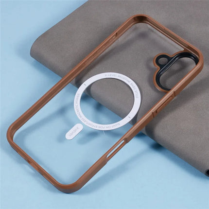 X-LEVEL Crystal Clear Series for iPhone 16 Plus Case TPU+PC Phone Cover Compatible with MagSafe