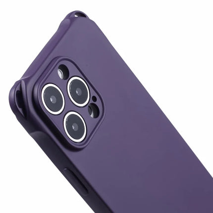 For iPhone 16 Pro Max Case Four Corners Fall Protection TPU Back Cover
