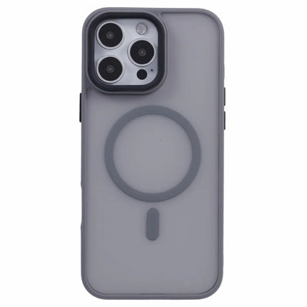 For iPhone 16 Pro Max Case Compatible with MagSafe Skin-Touch Matte Anti-Drop TPU+PC Phone Cover