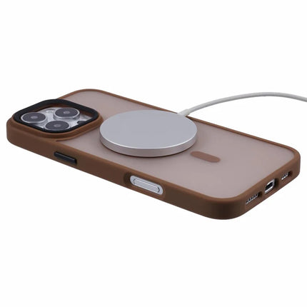 For iPhone 16 Pro Case Compatible with MagSafe Skin-Touch Matte Anti-Drop TPU+PC Phone Cover