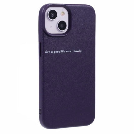 For iPhone 16 Pro Max Case TPU Splatter Paint Phone Cover - Purple