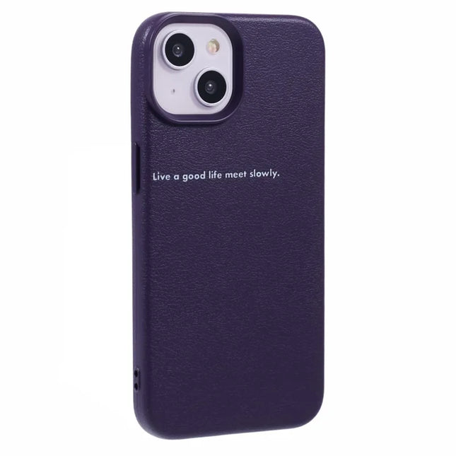 For iPhone 16 Pro Max Case TPU Splatter Paint Phone Cover - Purple