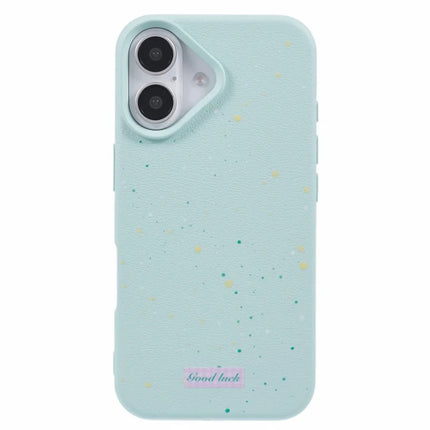For iPhone 16 Plus Case TPU Splatter Paint Phone Cover