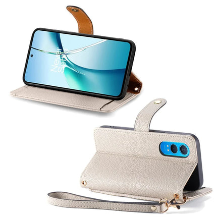 For OnePlus Nord CE4 Lite 5G / Oppo K12x 5G (China) Case RFID Blocking Zipper Pocket Leather Wallet Phone Cover