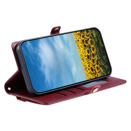 For Motorola Edge 50 Neo 5G / Moto S50 5G / Thinkphone 25 5G Leather Case with Wrist Strap Wallet Stand Phone Cover