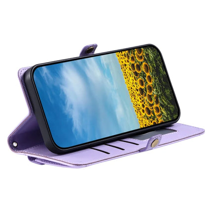 For Motorola Edge 50 Neo 5G / Moto S50 5G / Thinkphone 25 5G Leather Case with Wrist Strap Wallet Stand Phone Cover
