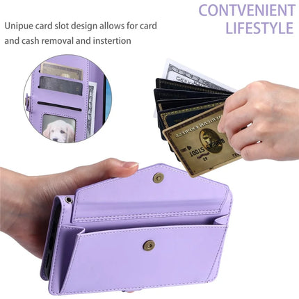 For Motorola Edge 50 Neo 5G / Moto S50 5G / Thinkphone 25 5G Leather Case with Wrist Strap Wallet Stand Phone Cover