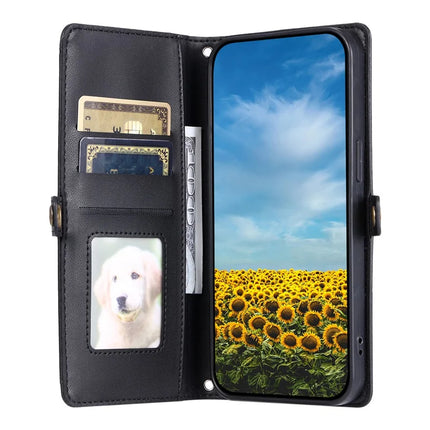 For Motorola Edge 50 Neo 5G / Moto S50 5G / Thinkphone 25 5G Leather Case with Wrist Strap Wallet Stand Phone Cover
