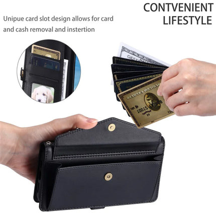 For Motorola Edge 50 Neo 5G / Moto S50 5G / Thinkphone 25 5G Leather Case with Wrist Strap Wallet Stand Phone Cover