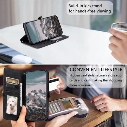 Style 016 For Motorola Edge 50 Neo 5G / Moto S50 5G / Thinkphone 25 5G Case Skin Feel Totem Imprinted Wallet Leather Phone Cover
