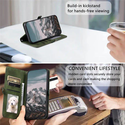Style 016 For Motorola Edge 50 Neo 5G / Moto S50 5G / Thinkphone 25 5G Case Skin Feel Totem Imprinted Wallet Leather Phone Cover