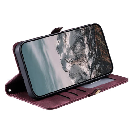 Style 016 For Motorola Edge 50 Neo 5G / Moto S50 5G / Thinkphone 25 5G Case Skin Feel Totem Imprinted Wallet Leather Phone Cover