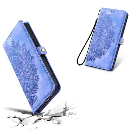 Style 016 For Motorola Edge 50 Neo 5G / Moto S50 5G / Thinkphone 25 5G Case Skin Feel Totem Imprinted Wallet Leather Phone Cover