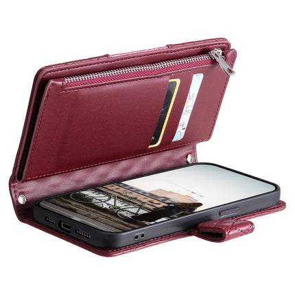 Style 012 for Motorola Edge 50 Neo 5G / Moto S50 5G / Thinkphone 25 5G Case Zipper Pocket Glitter Leather Phone Cover