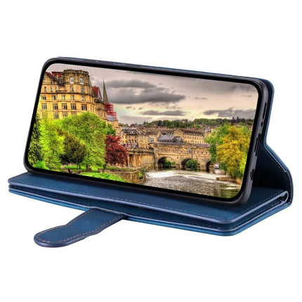 For Motorola Edge 50 Neo 5G / Moto S50 5G / Thinkphone 25 5G Case PU Leather Phone Cover with Zipper Wallet 9 Card Slots