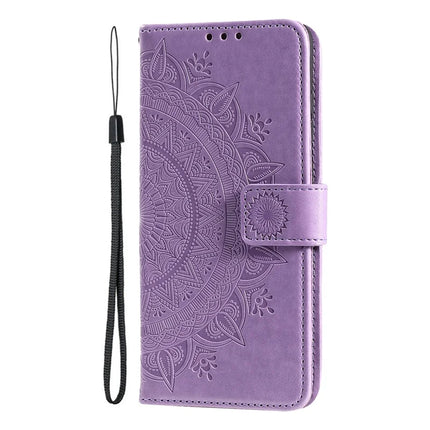For Motorola Edge 50 Neo 5G / Moto S50 5G / Thinkphone 25 5G Case Imprinted Totem PU Leather Wallet Stand Phone Cover