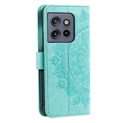 For Motorola Edge 50 Neo 5G / Moto S50 5G / Thinkphone 25 5G Case Imprinted Totem PU Leather Wallet Stand Phone Cover