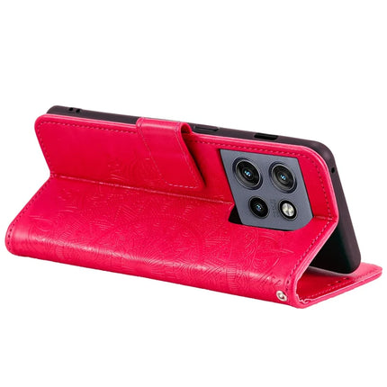 For Motorola Edge 50 Neo 5G / Moto S50 5G / Thinkphone 25 5G Case Imprinted Totem PU Leather Wallet Stand Phone Cover