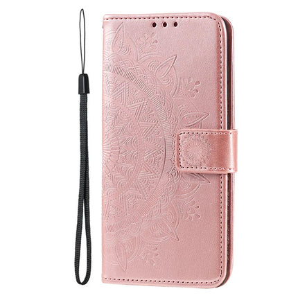 For Motorola Edge 50 Neo 5G / Moto S50 5G / Thinkphone 25 5G Case Imprinted Totem PU Leather Wallet Stand Phone Cover