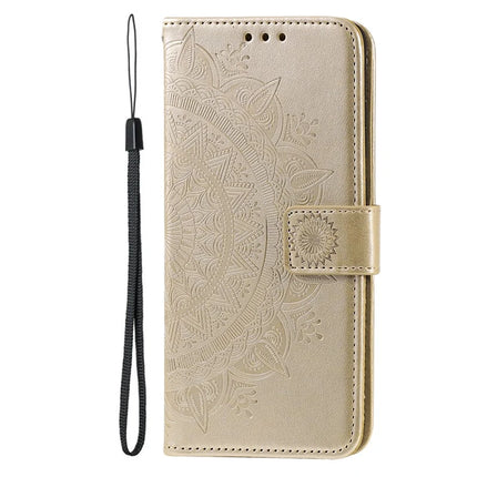 For Motorola Edge 50 Neo 5G / Moto S50 5G / Thinkphone 25 5G Case Imprinted Totem PU Leather Wallet Stand Phone Cover