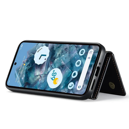 DG.MING M2 Series for Google Pixel 9 Pro XL Case PU+PC+TPU Phone Cover Detachable Wallet