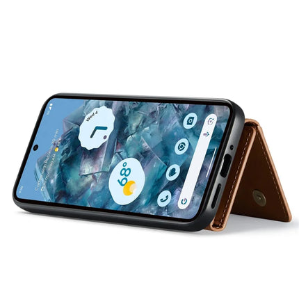 DG.MING M2 Series for Google Pixel 9 Pro XL Case PU+PC+TPU Phone Cover Detachable Wallet