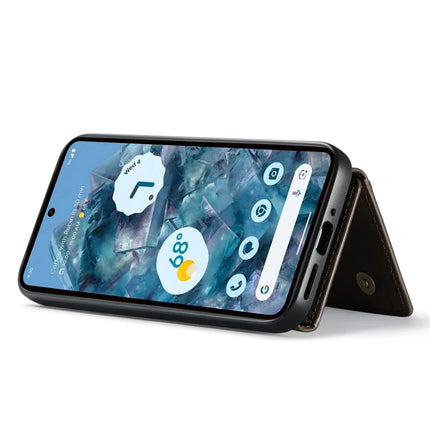 DG.MING M2 Series for Google Pixel 9 Pro XL Case PU+PC+TPU Phone Cover Detachable Wallet