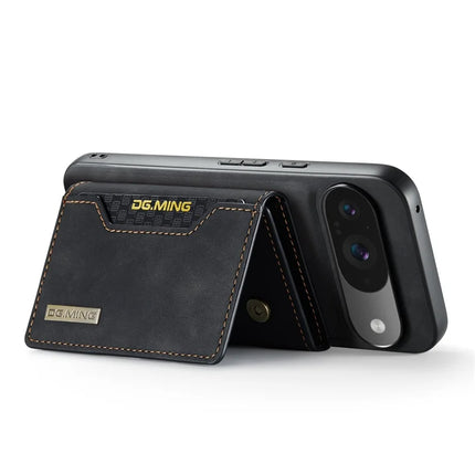 DG.MING M2 Series for Google Pixel 9 Pro / Pixel 9 Case PU+PC+TPU Phone Cover Detachable Wallet
