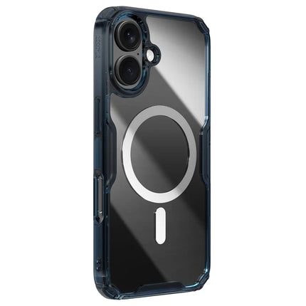 NILLKIN Pro Series for iPhone 16 Plus Case Compatible with MagSafe TPU+PC Ultra Clear Phone Case