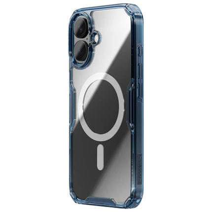 NILLKIN Nature Pro Series for iPhone 16 Case Compatible with MagSafe TPU + PC Ultra Clear Phone Case
