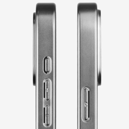KIGC For iPhone 16 Pro Max Case Compatible with MagSafe Leather+PC+TPU Electroplating Phone Cover