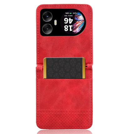 For Blackview Hero 10 4G Case Retro Texture Leather+PC Phone Cover with Card Slot