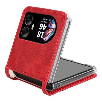 For Blackview Hero 10 4G Case Retro Texture Leather+PC Phone Cover with Card Slot