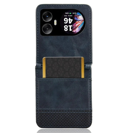 For Blackview Hero 10 4G Case Retro Texture Leather+PC Phone Cover with Card Slot