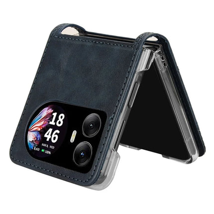 For Blackview Hero 10 4G Case Retro Texture Leather+PC Phone Cover with Card Slot