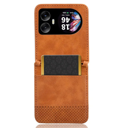 For Blackview Hero 10 4G Case Retro Texture Leather+PC Phone Cover with Card Slot